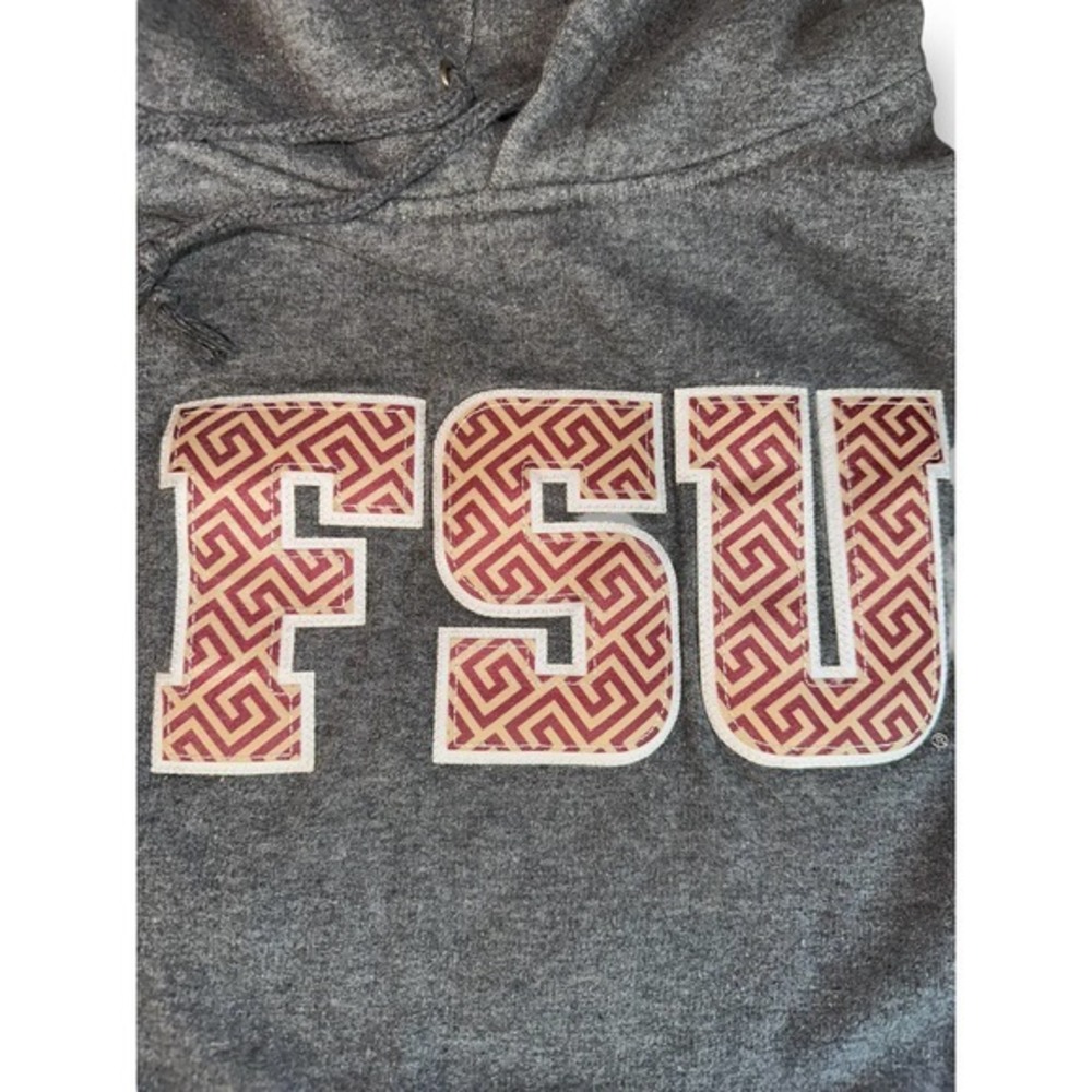 Women's MV Sport‎ Classic Fleece FSU Seminoles Sweatshirt Hoodie Size: XS - Picture 2 of 3
